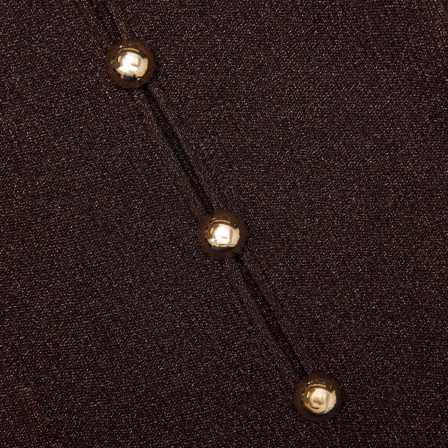 Brown Lurex Knit Maxi Dress