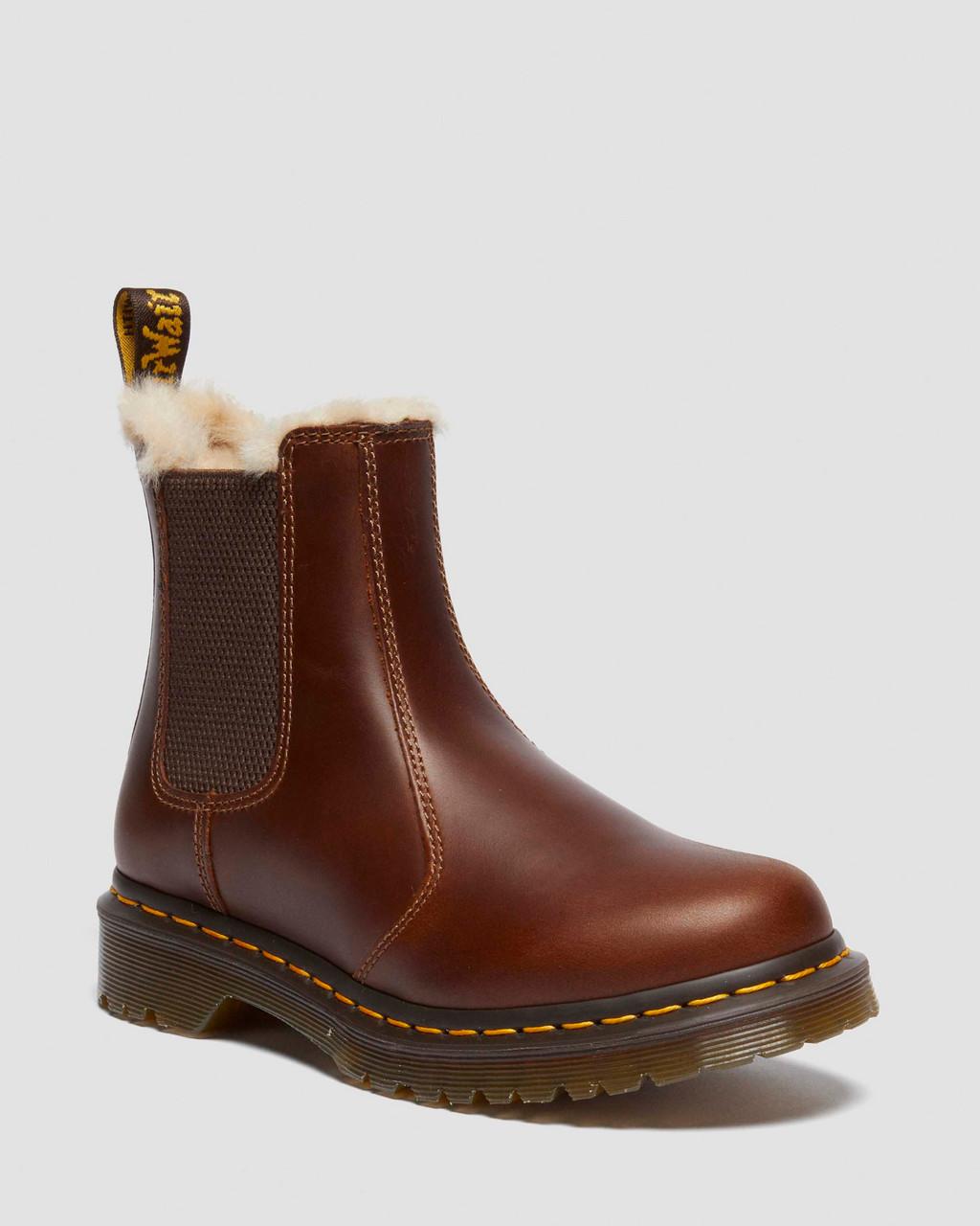 2976 Leonore Faux Fur Lined Chelsea Boots
