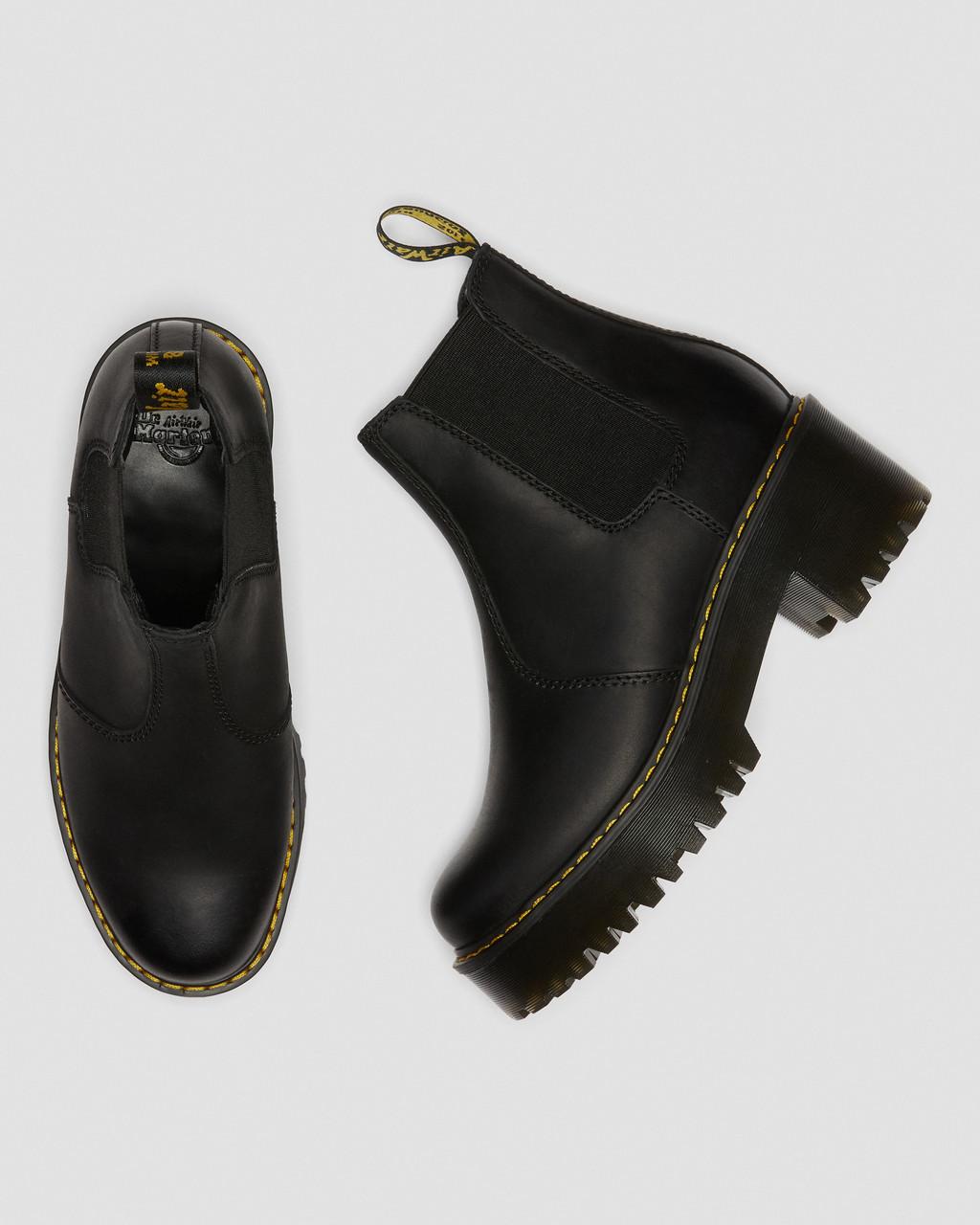 ROMETTY LEATHER CHELSEA BOOTS