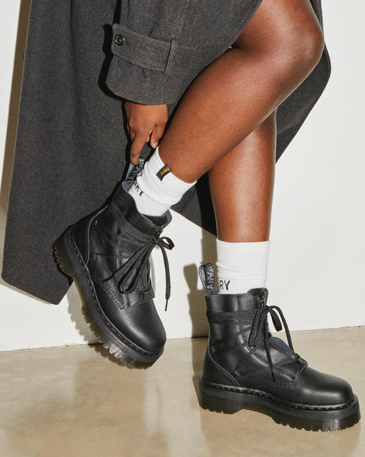 Jarrick II Mono Laced Leather Platform Boots