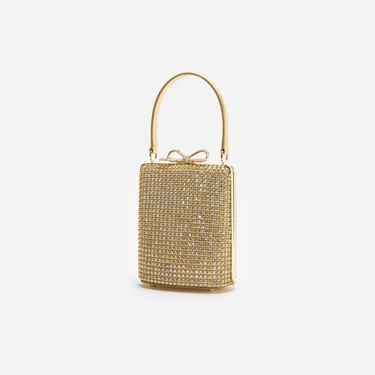 Gold Crystal Mini Bag