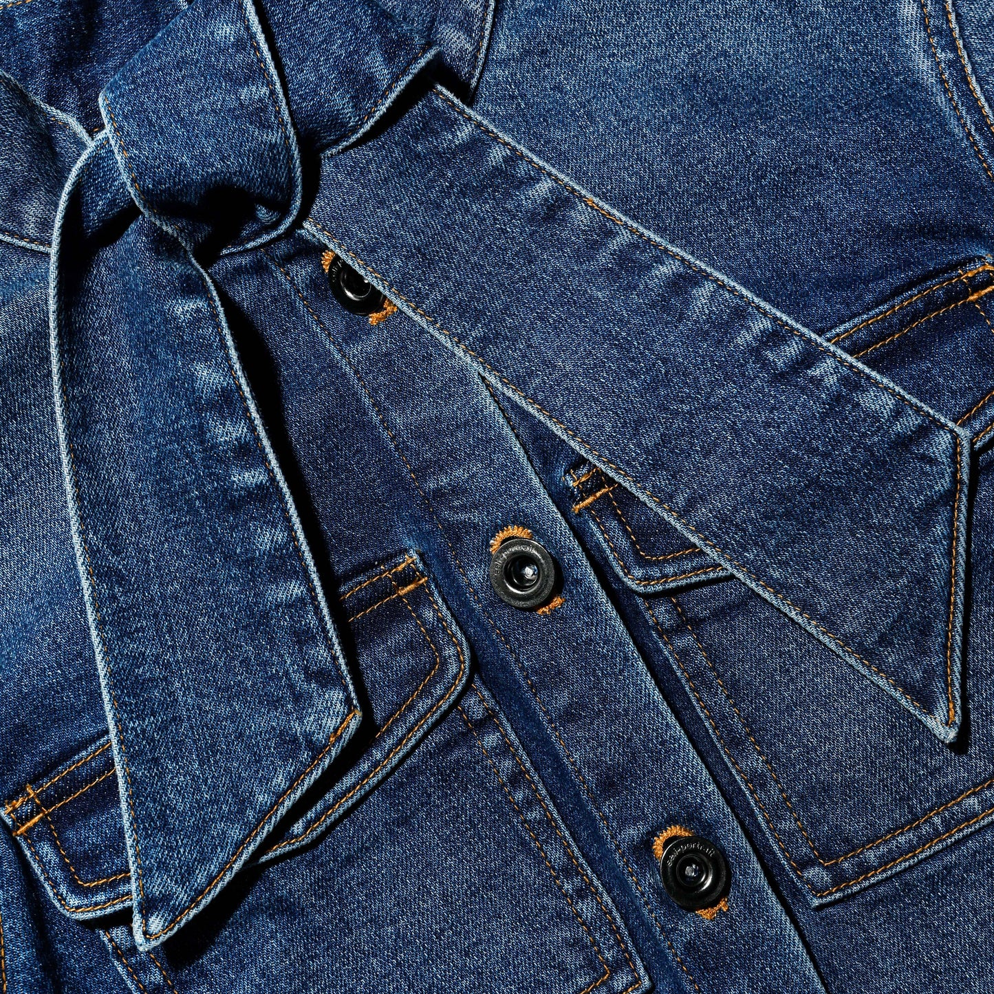 Denim Frill Playsuit