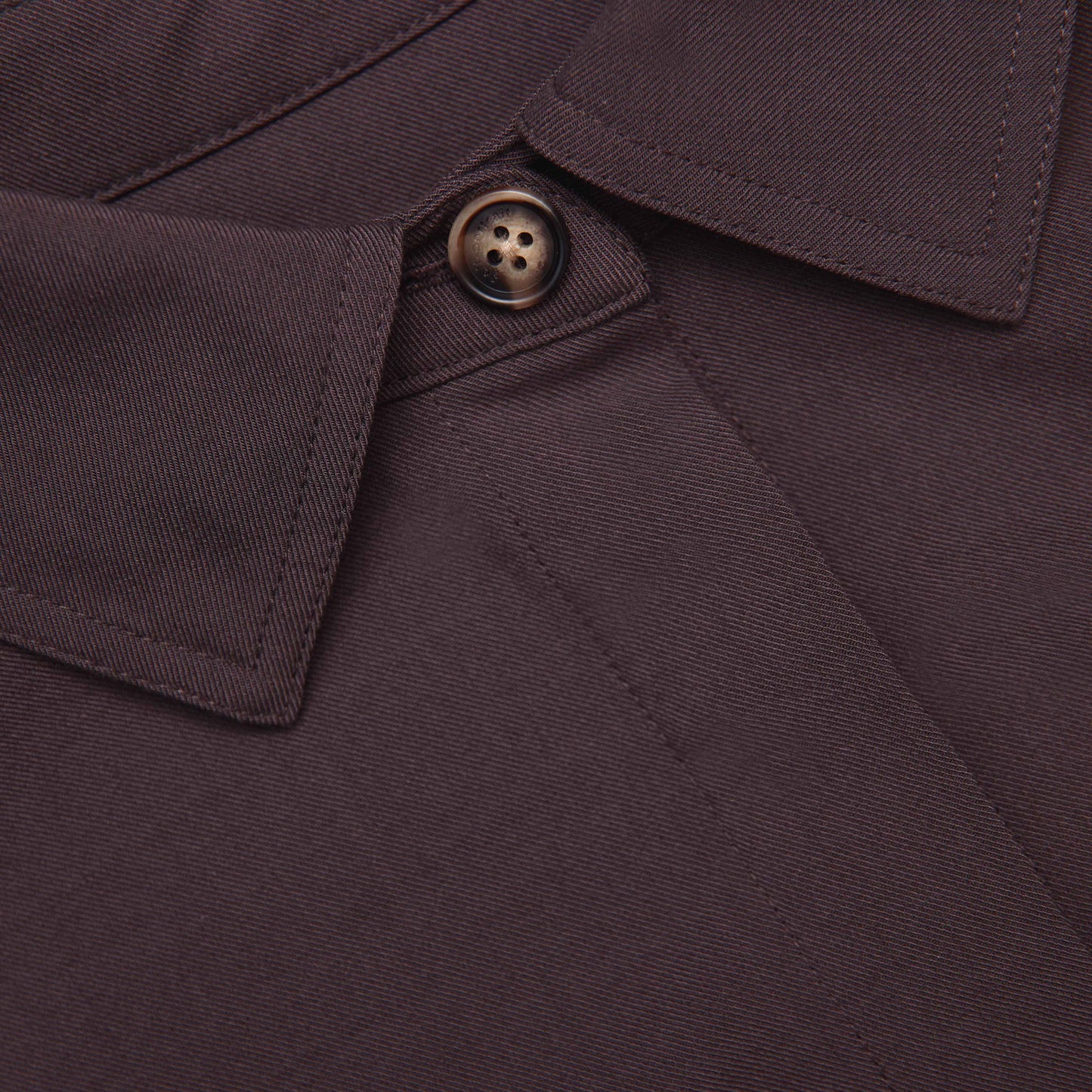 Brown Twill Jumpsuit