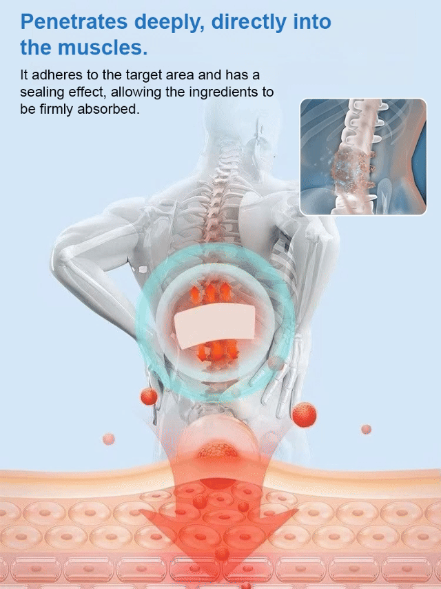⏳Time-Limited Special⏰ Ginger Pain Relief Patches – Natural Heat Therapy for Aches & Stiffness | Stick It Where It Hurts! 💆♀️