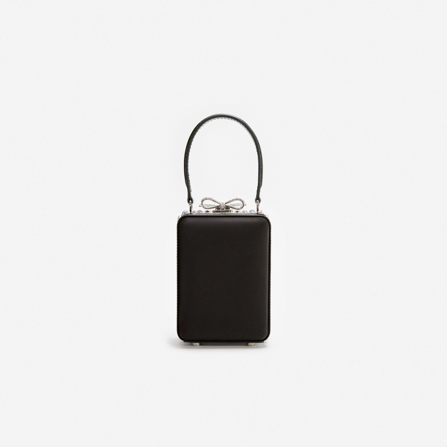 Multi Crystal Chainmail Micro Bag