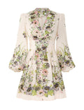 Halliday Plunge Mini Dress