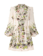 Halliday Plunge Mini Dress