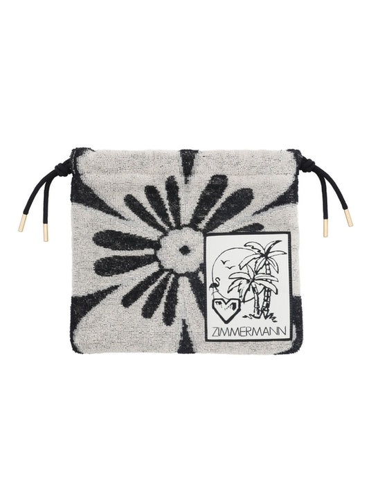 Towelling Drawstring Pouch
