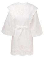 Junie Embroidered Mini Dress