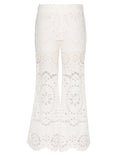 Lexi Embroidered Flare Pant