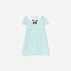 Mint Lace Collared Dress