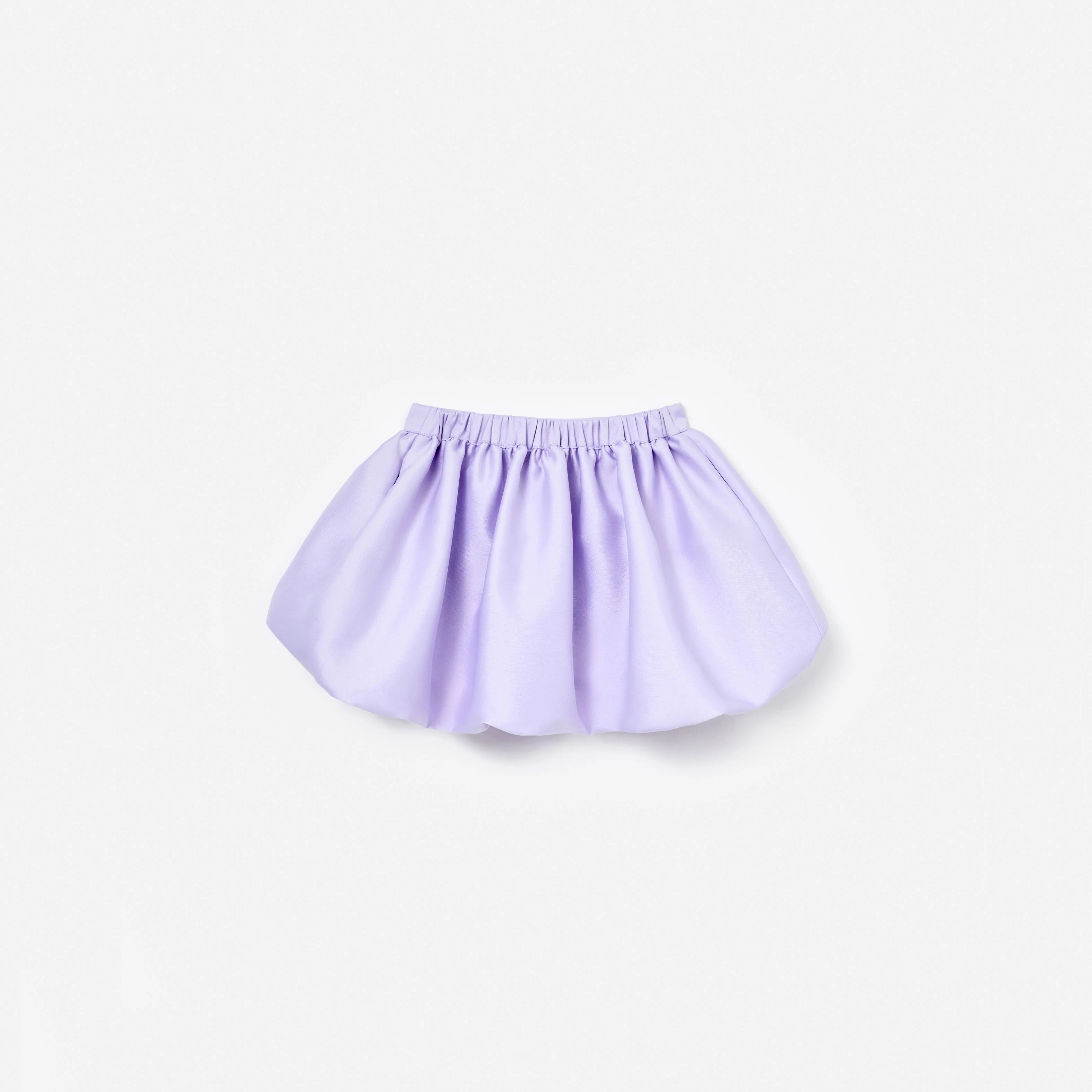 Lilac Taffeta Skort