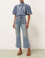 Lantern Sleeve Shirt