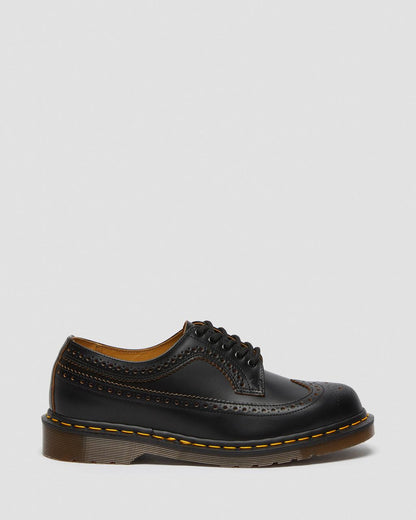 Vintage 3989 Quilon Leather Brogue Shoes