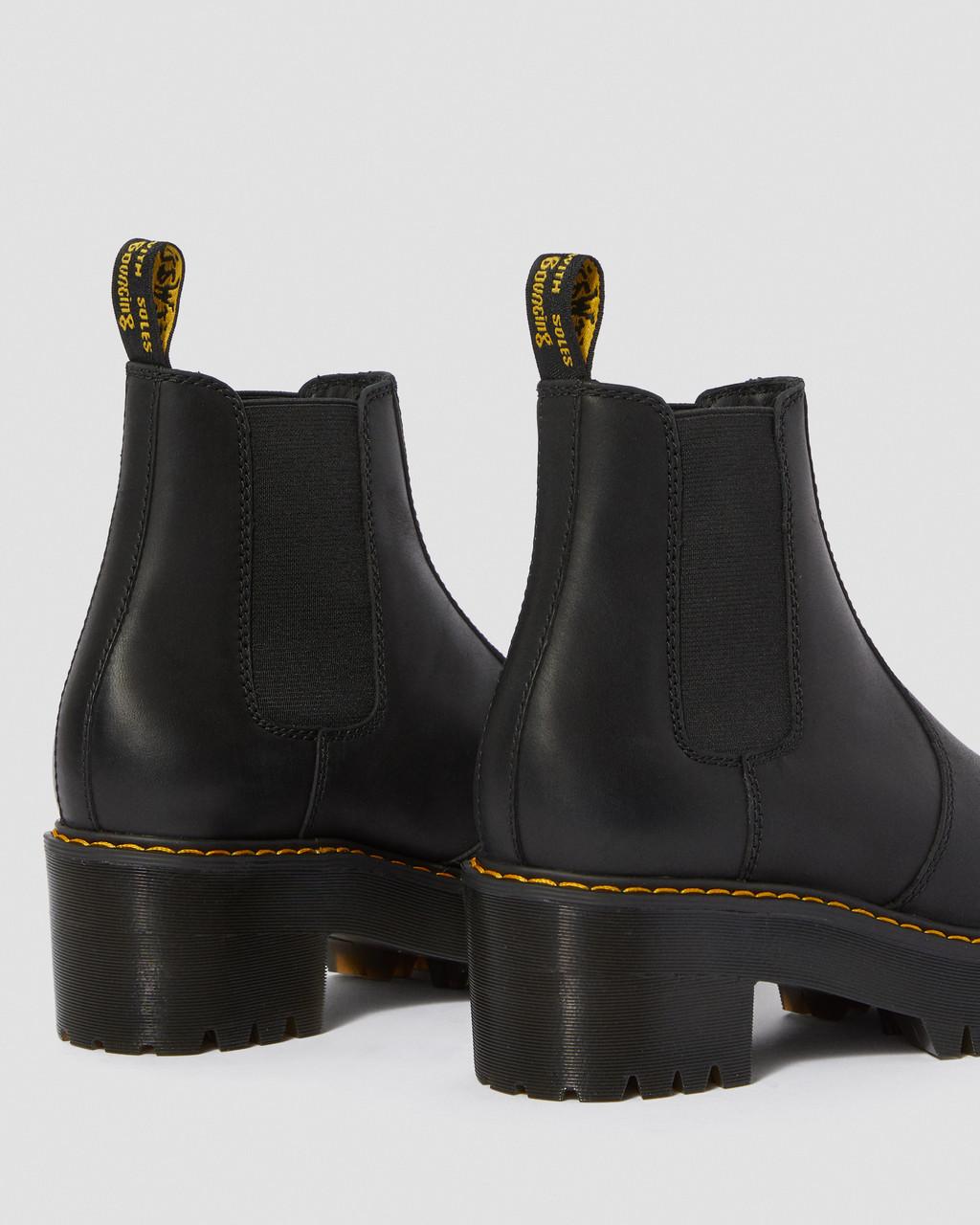 ROMETTY LEATHER CHELSEA BOOTS