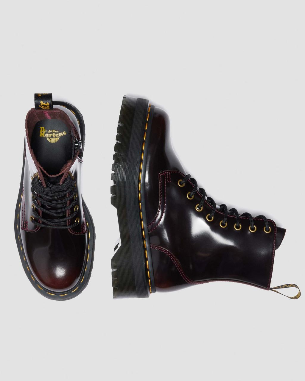 JADON ARCADIA LEATHER PLATFORM BOOTS