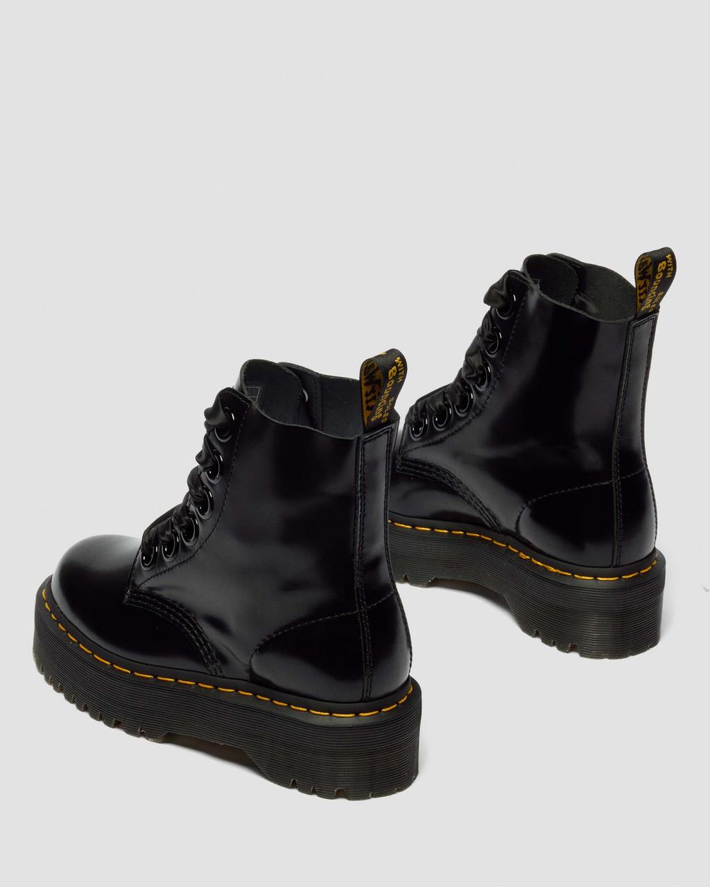 Molly Leather Platform Boots