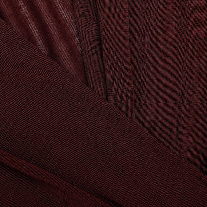 Brown Viscose Knit Bodysuit