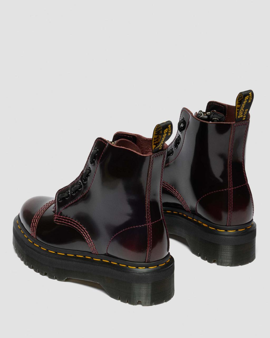 Sinclair Arcadia Leather Platform Boots