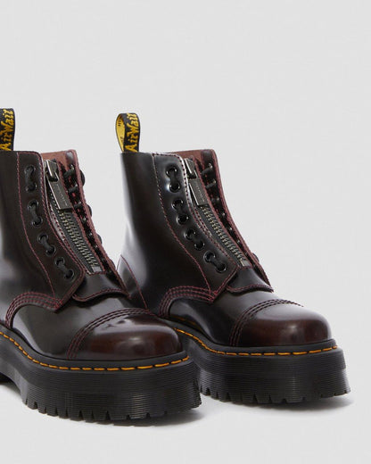 Sinclair Arcadia Leather Platform Boots