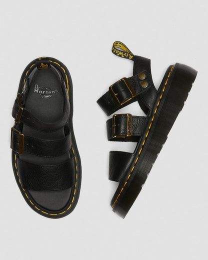 Gryphon Quad Leather Platform Sandals
