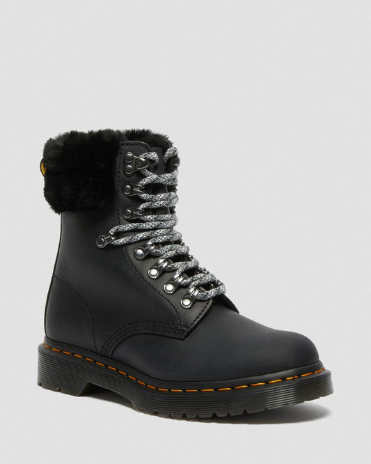 1460 Serena Collar Faux Fur Lined Ankle Boots