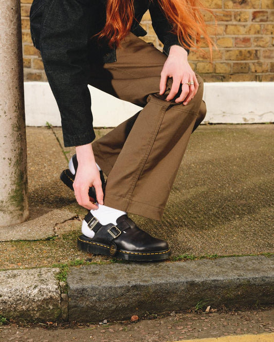 Jorge Made in England Leather Mules