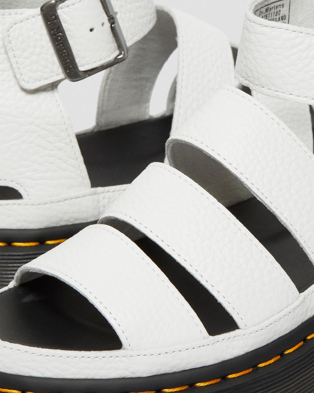 Clarissa II Quad Milled Nappa Leather Platform Sandals