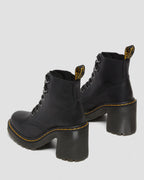 Jesy Sendal Leather Heels Black