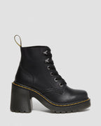 Jesy Sendal Leather Heels Black