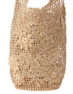 Floral Raffia Carry All