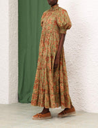 Junie Tiered Swing Maxi Dress