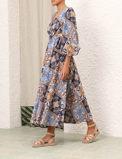 Alight Wrap Midi Dress
