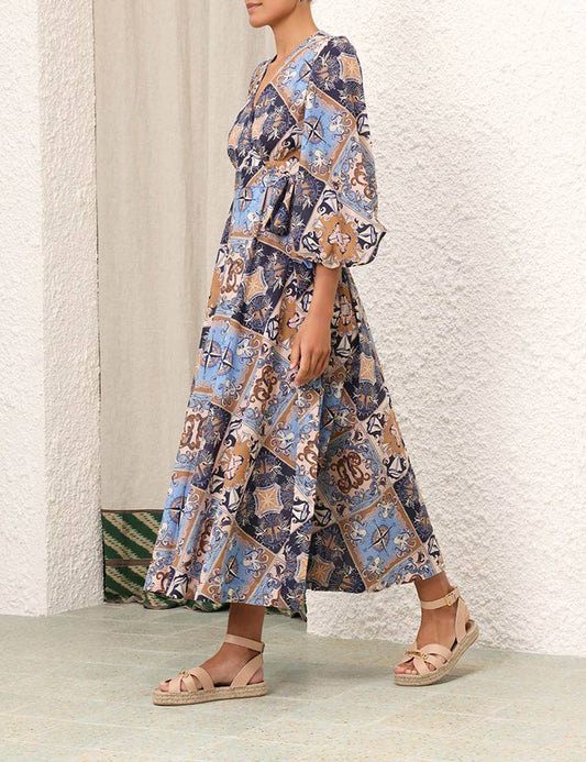 Alight Wrap Midi Dress