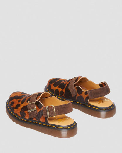 Jorge Made in England Hair On Slingback Mule