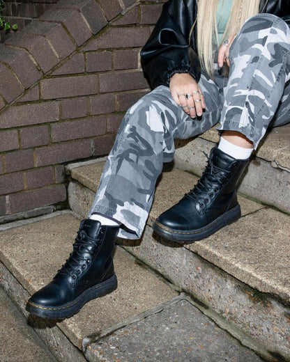 Crewson Leather Lace Up Boots