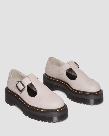 Bethan Pisa Leather Platform Mary Jane Shoes