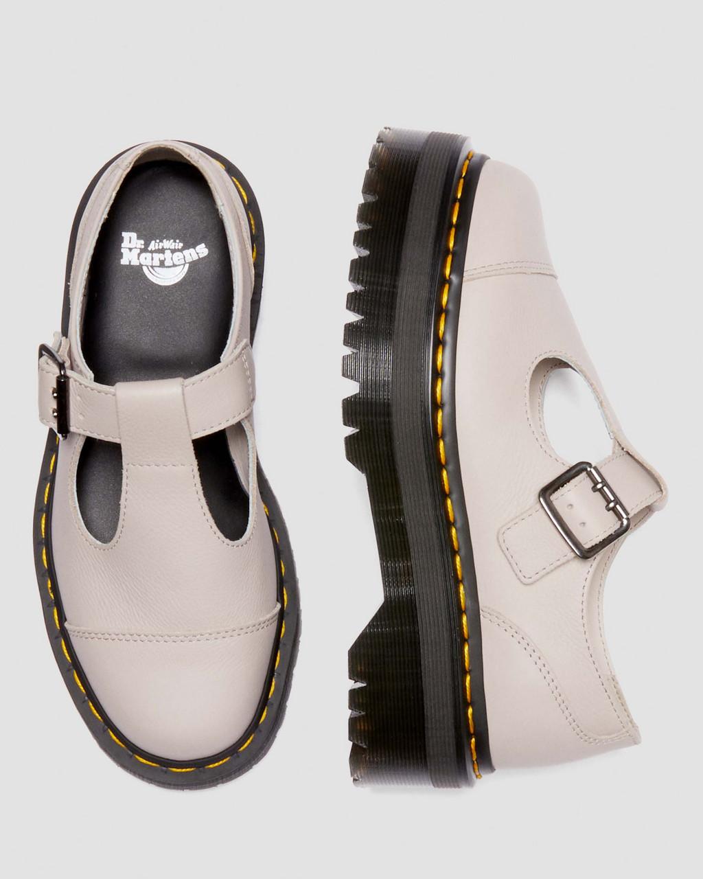Bethan Pisa Leather Platform Mary Jane Shoes