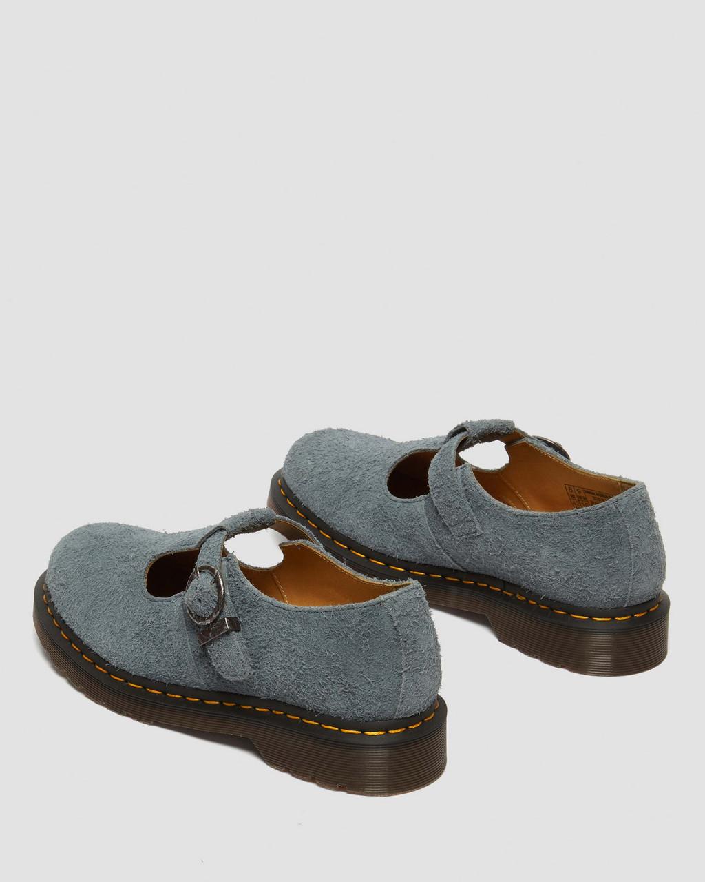 T Bar Napped Leather Shoes