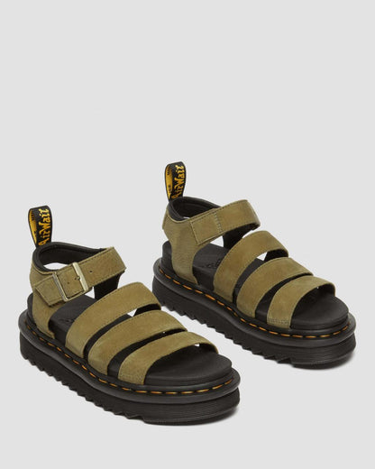 Blaire Tumbled Nubuck Sandals