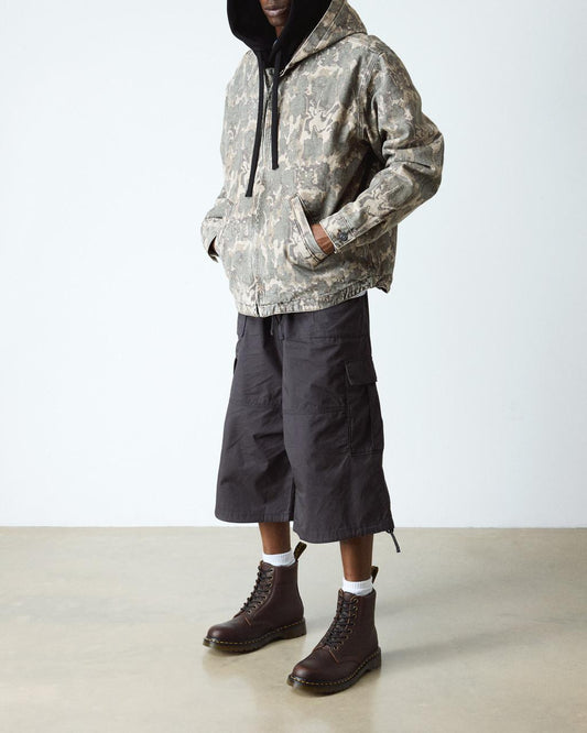 1460 Fleece Lined Grizzly Leather Boots