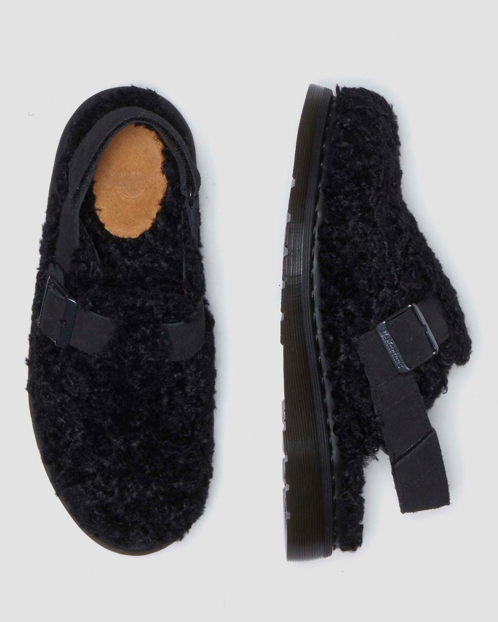 Jorge II Suede & Borg Mules