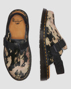 Jorge II Contrast Hair-On Mules