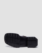 Maybole Square Toe Leather Mary Jane Shoes