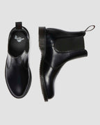 Flora Smooth Leather Chelsea Boots