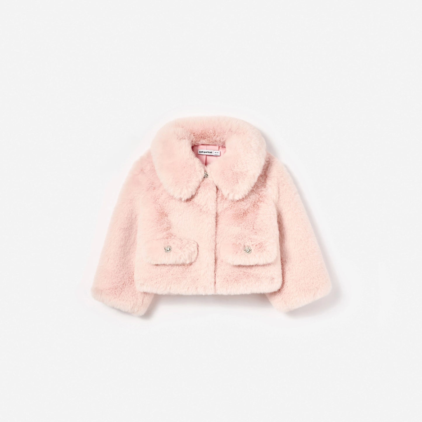 Pink Faux Fur Jacket