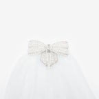 Embellished Bow Veil