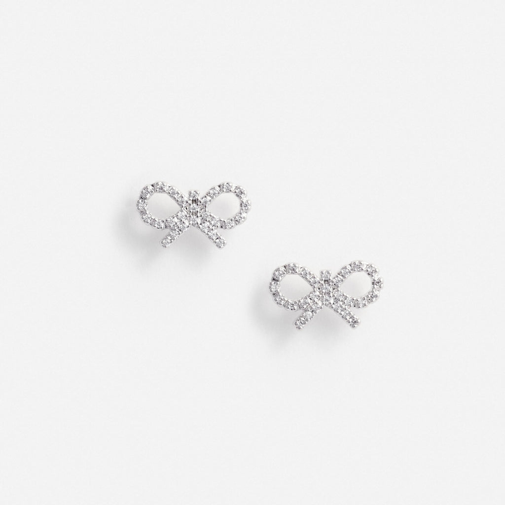Micro Bow Earrings