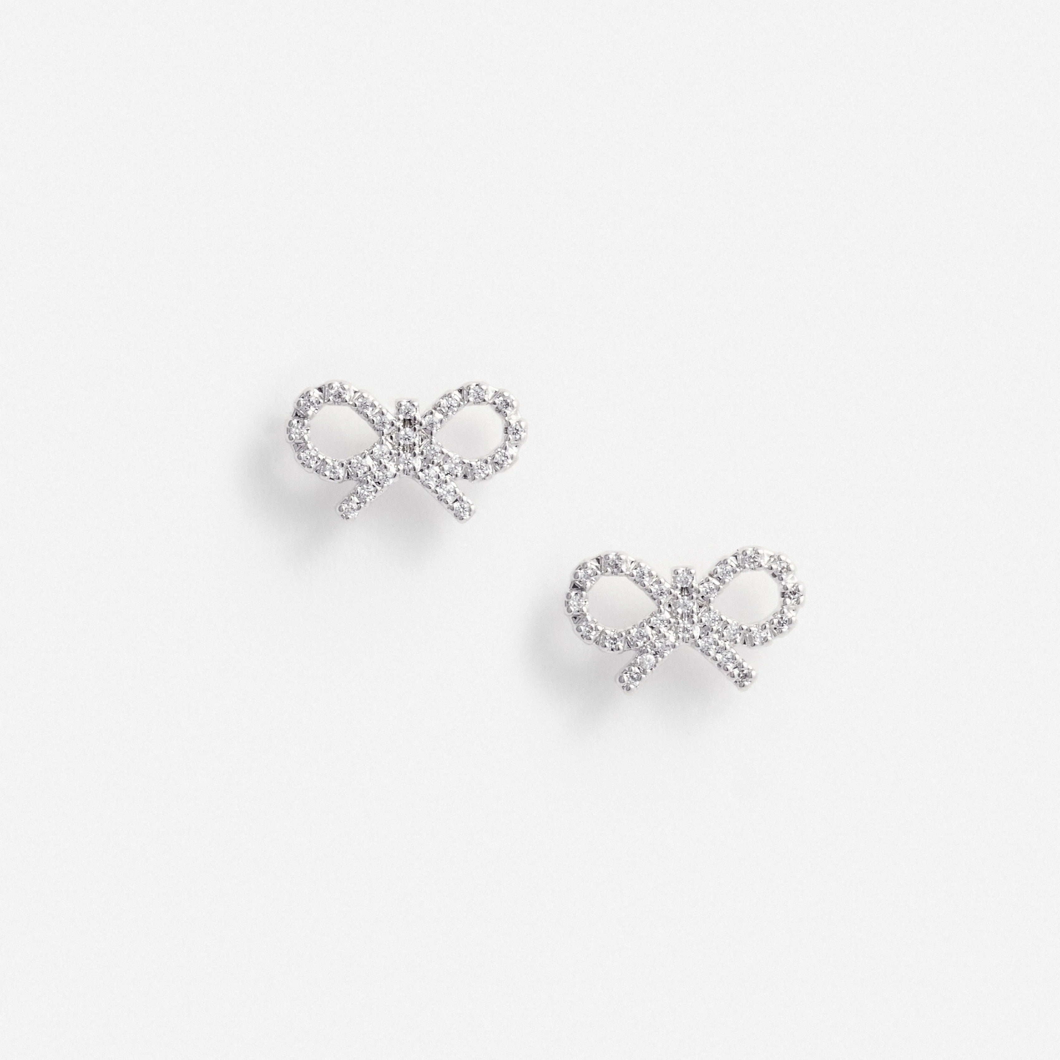 Micro Bow Earrings