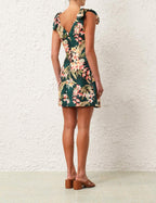 Lexi Tie Mini Dress